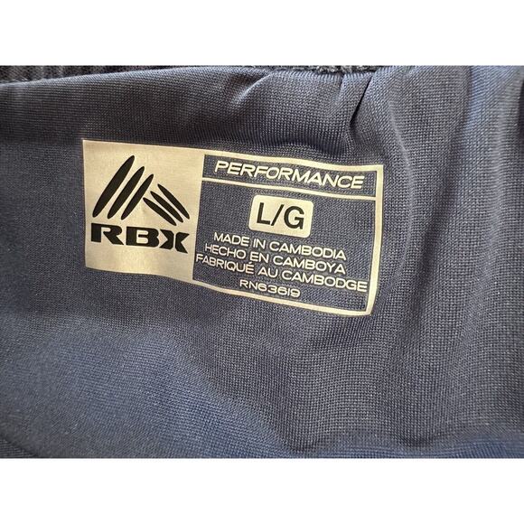 NWT RBX Women’s Blue Active Running Shorts Size Large Lined Moisture Wicking NEW - Picture 8 of 16